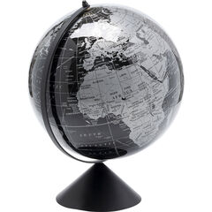 Объект декоративный Globe Top «Глобус с верхушкой» 40 см, Чёрный