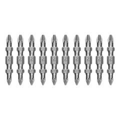 Бита двухстор., PZ2-PZ1х45мм, сталь S2, 10шт. Gross