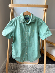 Зелёная рубашка Polo Ralph Lauren, 140