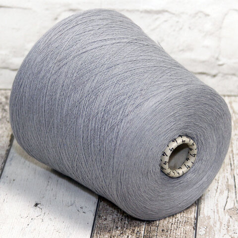 Кашемир кардный CARIAGGI CASHMERE 100 2/28 светло-серый
