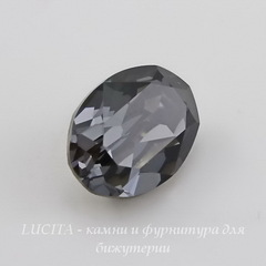 4120 Ювелирные стразы Сваровски Crystal Silver Night (18х13 мм)