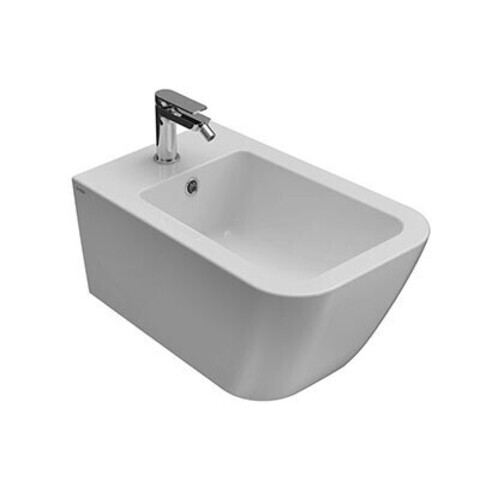 Globo Stone STS09BI Биде подвесной, ширина, мм-360, глубина, мм-560, высота, мм-280, отверстия для смесителя-1, материал-керамика, крепления в комплекте, цвет биде-белый