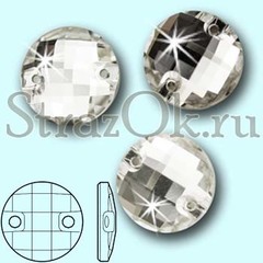 Стразы пришивные Chessboard Crystal, Шахматка Кристал, прозрачный яркий на StrazOK.ru