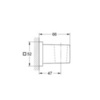 GROHE Euphoria Cube 27693000 Держатель лейки