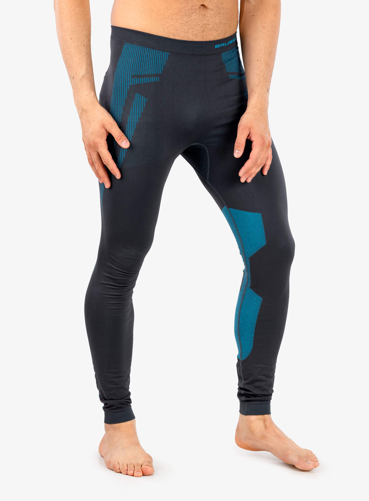 Мужские термокальсоны Brubeck Dry graphite-blue - 6