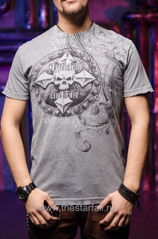 Affliction | Футболка мужская Hord Tee A512 спина