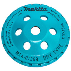 Сегментный тарельчатый шлифовальный диск Makita A-07369