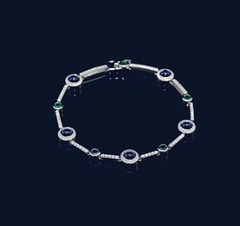 ab34087-braslet-iz-serebra-s-cvetnymi-zavalcovannam-cirkonami