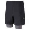 Mizuno Endura 7.5 2 In 1 Short шорты для бега мужские черные - 1