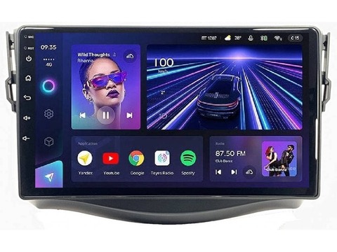 Магнитола Teyes CC3 для Toyota Rav 4 (2006-2012) Android 10 QLED DSP 4G модель CC3(TO-230)
