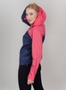 Nordski Rain ветровка беговая женская coral-navy - 4