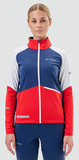 Элитная лыжная куртка Nordski Pro 2.0 White/Red/Blue W женская
