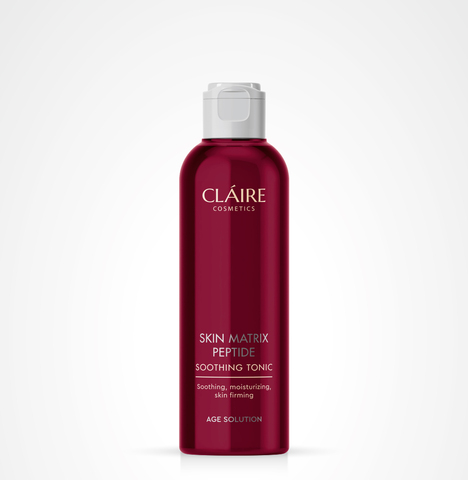 Claire cosmetics SKIN MATRIX PEPTIDE Успокаивающий тоник с пептидным комплексом 200мл