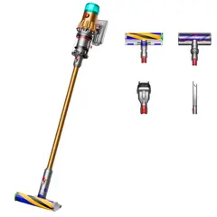 Беспроводной вертикальный пылесос Dyson V12 Detect Slim Absolute (SV46), Gold / Gold