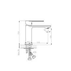 Смеситель для раковины Haiba HB10590-7 черный
