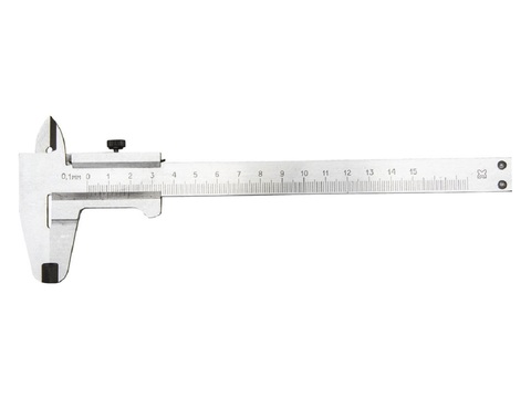 тип 1, 150 мм, металлический штангенциркуль (3445-150)