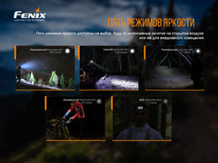 Фонарь налобный FENIX HL18R-T 500lm аккумуляторный