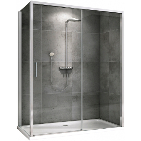 Abber Komfort AG93170-S92 Душевой уголок, 170x90x200, цвет: хром