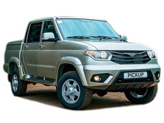 Чехлы на UAZ Pickup 2014–2025 г.в.