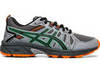 Asics Gel-Venture 7 Gs кроссовки беговые детские серые-оранжевые - 1