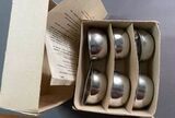K15387 Кокотницы 6 шт. набор, нержавеющая сталь СССР, МПЭО Экран, новые, родная коробка, инструкция K15387 Кокотницы 6 шт. набор, нержавеющая сталь СССР, МПЭО Экран, новые, родная коробка, инструкция