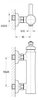 Cezares Liberty LIBERTY-F-D-01 Смеситель для душа, цвет: хром