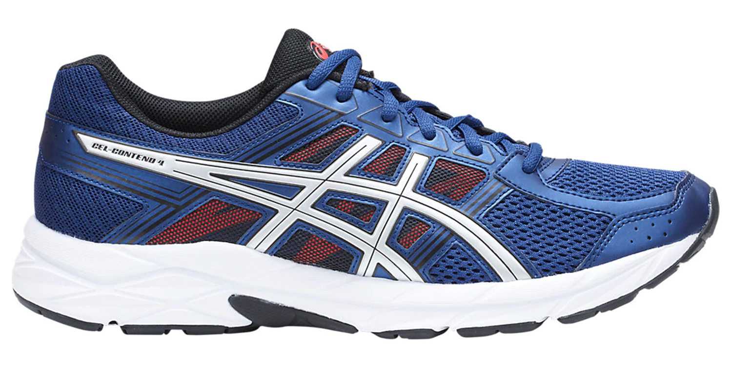 Asics GEL-Contend 4 мужские беговые кроссовки синие