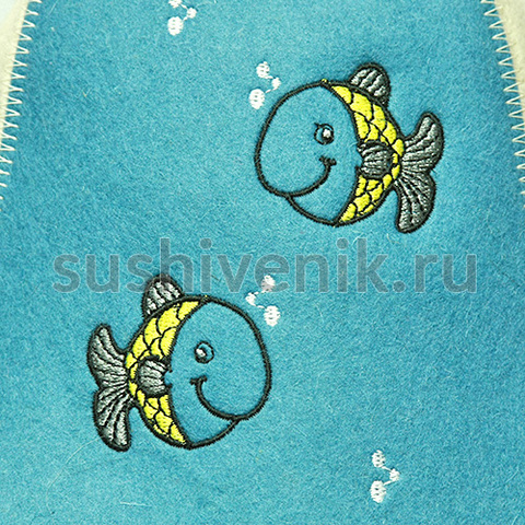 Рисунок на шапке Рыбки - 4