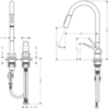 Axor Citterio M 34822000 Смеситель для кухни