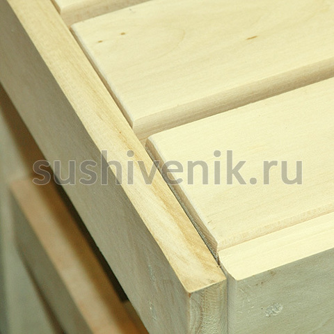 Скамья из липы для бани - 5