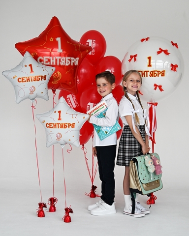 Сет гелиевых шаров 