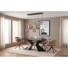 Светильник подвесной Sphere Smoke 52x146cm