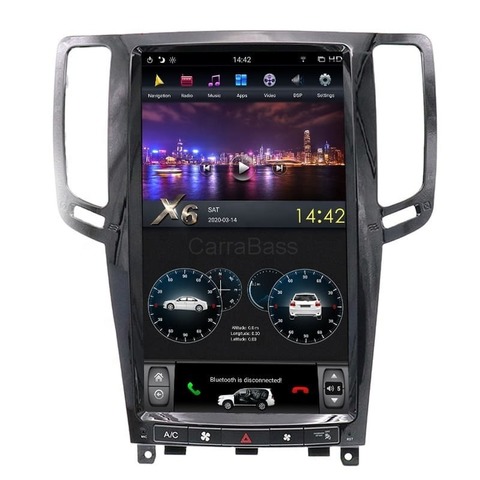 Магнитола на Infinity G series (2007-2013) Android 9.0 4/64GB QLED DSP модель ZF-1820-DSP
