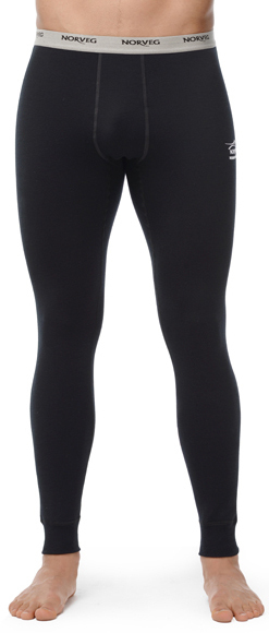 Термобелье Кальсоны Norveg Soft Pants мужские чёрные - 3