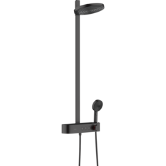 Hansgrohe Pulsify S 260 2jet 24240670 Душевая система с термостатом, матовый чёрный фото