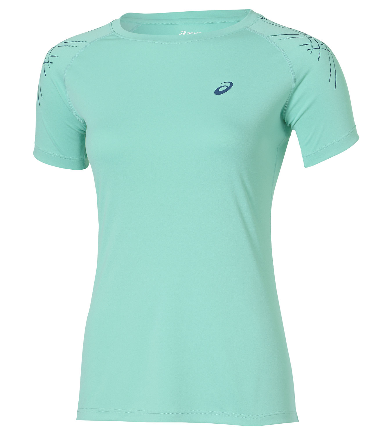Футболка для бега Asics Stripe SS Top женская - 3