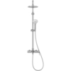 Jacob Delafon Brive E97825RU-4-CP Колонна для ванны и душа со стандартным смесителем, верхним и ручным душем, хром