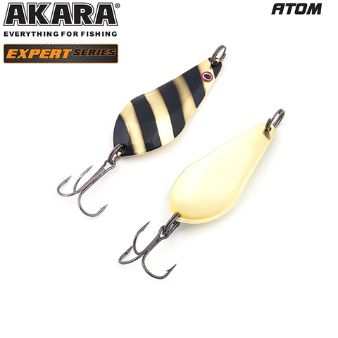 Блесна колеб. Akara Expert Атом 65 мм 18 гр. 14/GO