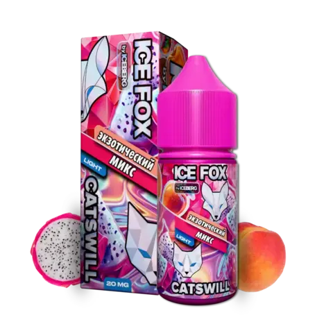 Жидкость ICE FOX & CATSWILL Salt 2% 30 ml - ЭКЗОТИЧЕСКИЙ МИКС