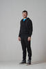Nordski Base Zip Hood толстовка черная - 3