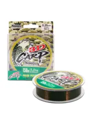 Леска 3D Carp, L-150 м, d-0,25 мм 3D Camo