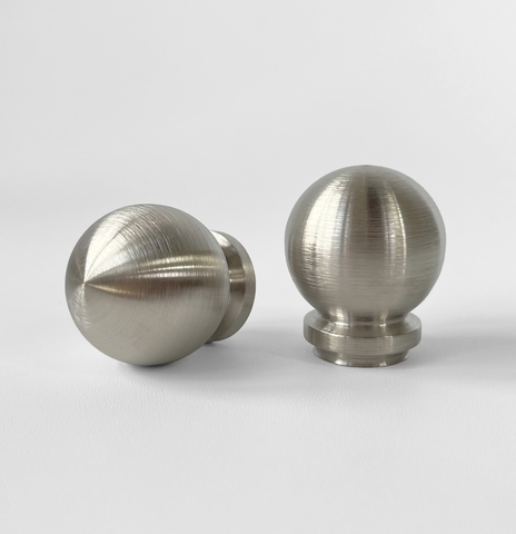 Кнопка Clover ( Satin Nickel )