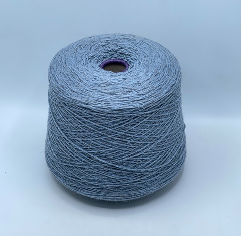 Filati Venezia, Baby lama, 7/2 350м, 70% Меринос, 30% Беби лама,Серо-голубой,меланж,42355