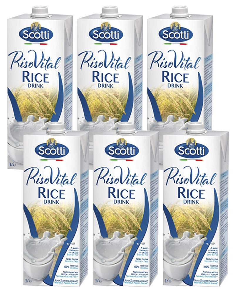 Рисовый напиток Riso Scotti Riso Vital 1 л. - 6 шт.
