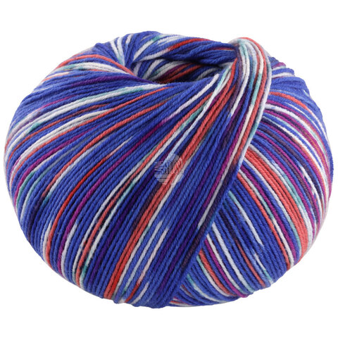 Lana Grossa Cool Wool Print 4 Socks 7202