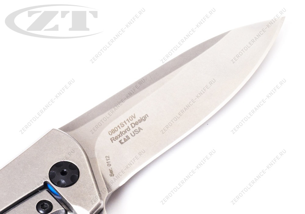 Нож Zero Tolerance 0801S110V Rexford - фотография 