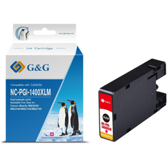 Картридж струйный G&G  PGI-1400XL M пур. для Canon MB2050/MB2350/MB2040