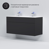 Am.Pm M50AFHX1203GM Inspire V2.0. База под раковину. подвесная. 120 см. 3 ящика. push-to-open. графит мато