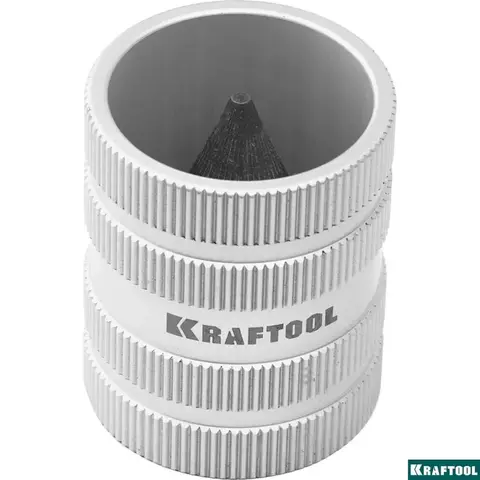 KRAFTOOL INOX, 6-36 мм, зенковка - фаскосниматель для зачистки и снятия внутренней и внешней фасок (23790-35)