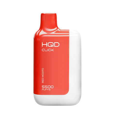 HQD Click 5500 Красный мохито - Red mojito (устройство с картриджем)